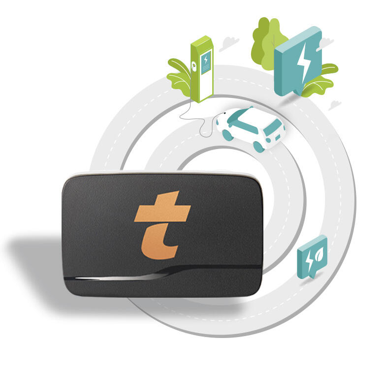 Telemaut-Badge für Elektrofahrzeuge