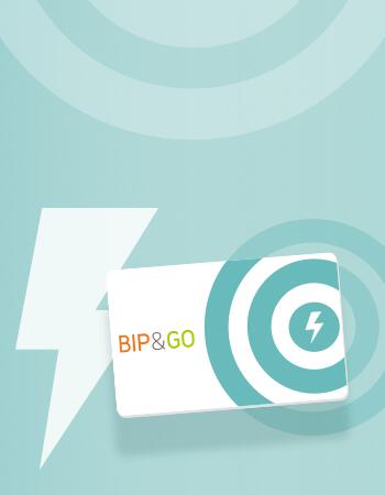Charge your electric vehicle with the Bip&Go charging card!