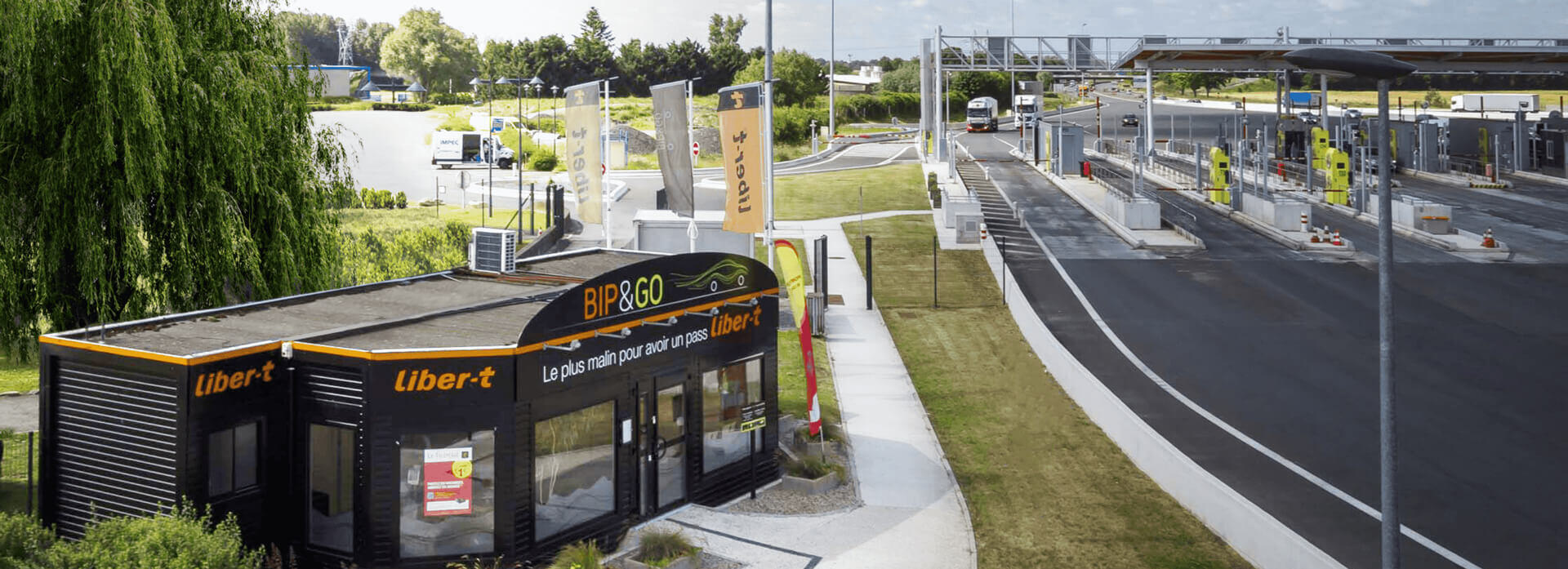 Bip&Go electronic toll payment branches