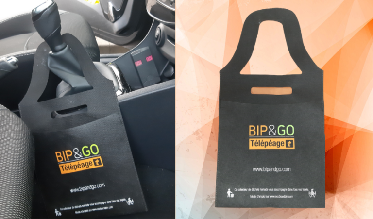 poubelle de voyage ecobrandbin bipandgo